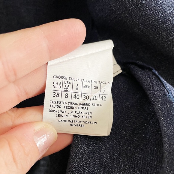 MaxMara || Linen Weekend Blazer - Picture 6 of 6